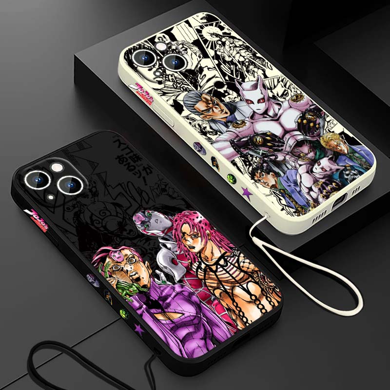 Apple Iphone 16 - アニメ「ジョジョの奇妙な冒険」悪役ディアボロ・ディオ Apple iPhone 17 16 15
