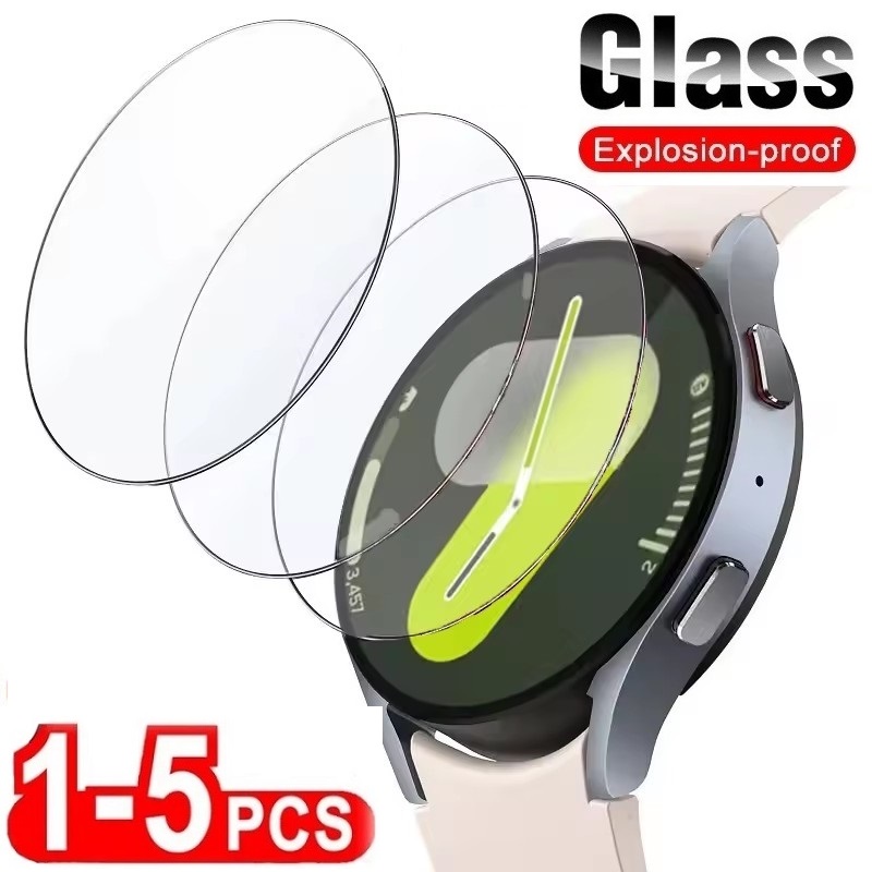 Accessories For Galaxy Watch 5 - 強化ガラスサムスンギャラクシーウォッチ 7/6/5/4 44 ミリメートル/40 ミリメートルクラシック 43