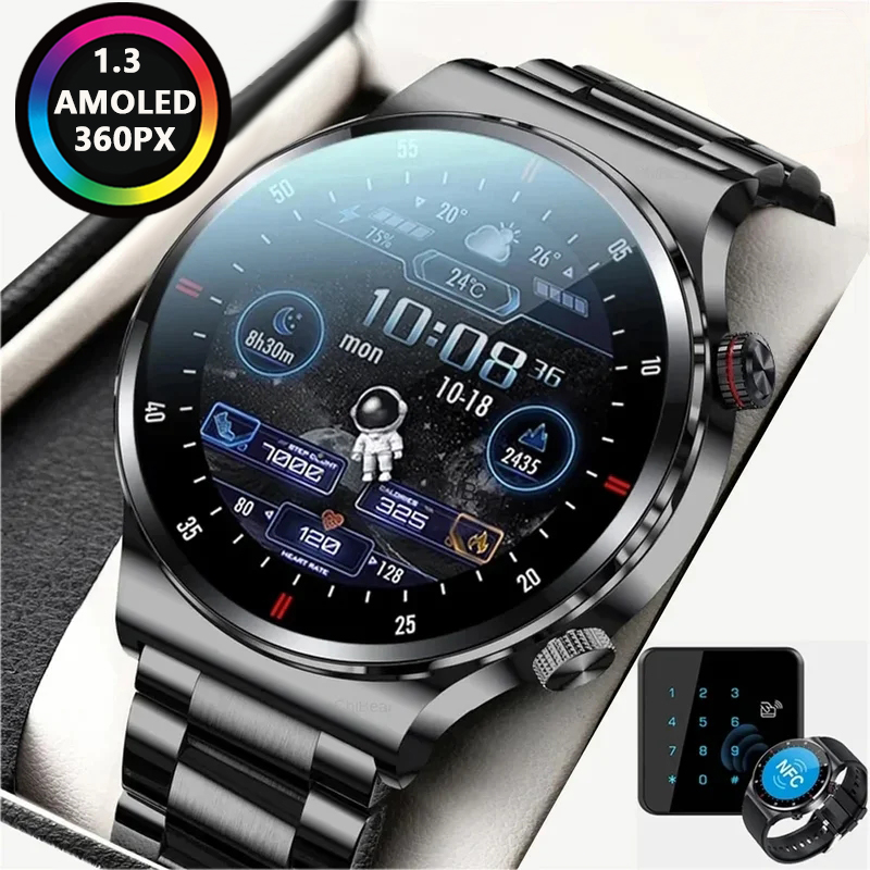 Smartwatch Face - GPS ECG+PPG Bluetooth通話スマートウォッチ メンズ 2025 スポーツブレスレット