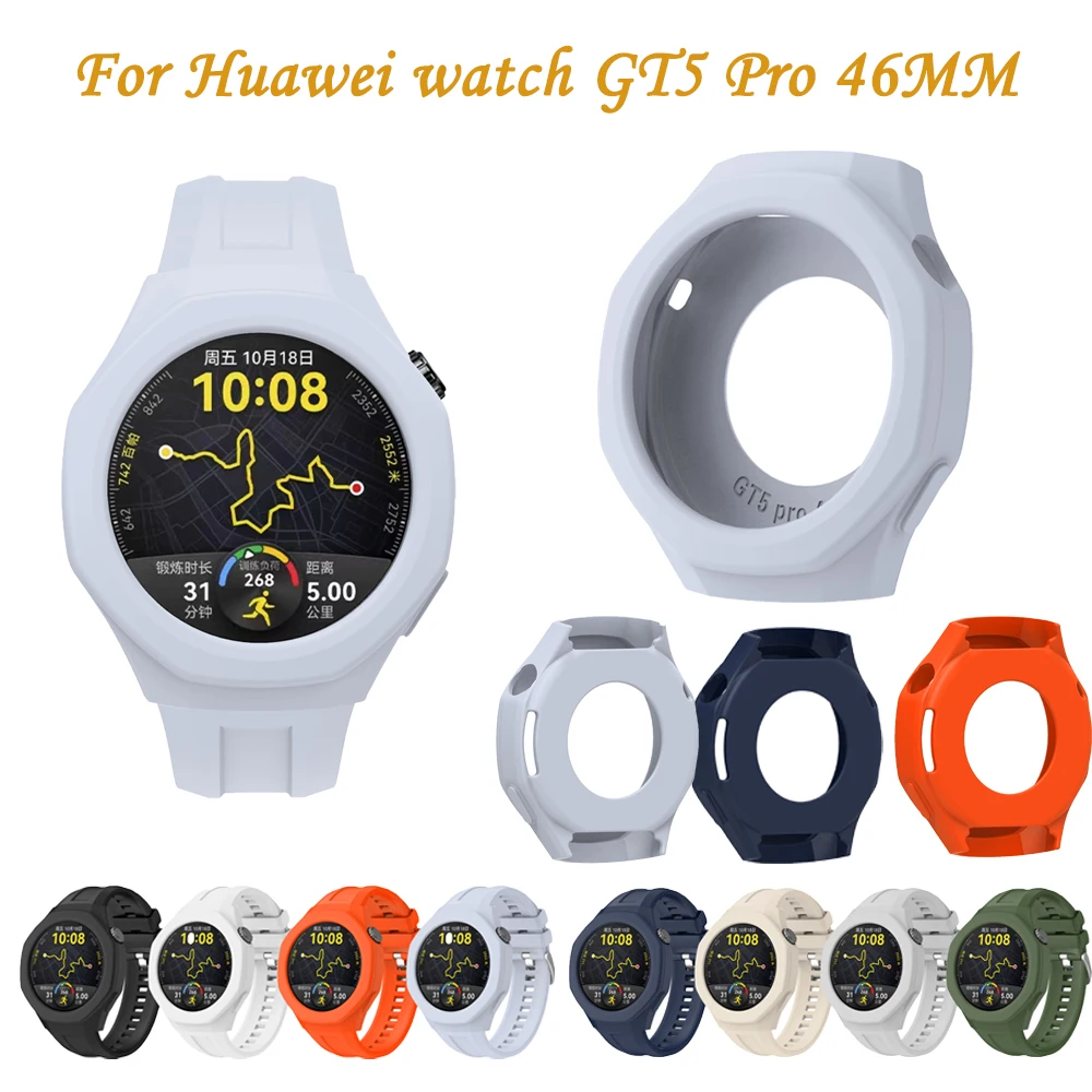 Garmin Smartwatch Accessories - シリコン時計ケース Huawei Watch GT5 Pro 46mm