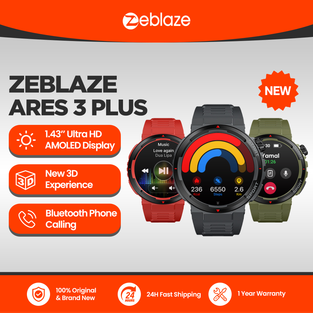 Smartwatch X - 新しい Zeblaze Ares 3 Plus 1.43