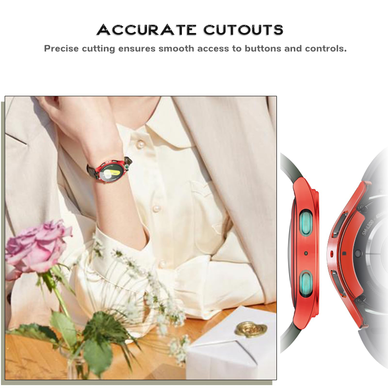 サムスンギャラクシーウォッチ用TPUケース,完全保護カバー, - Accessories For Galaxy Watch 5 のレビューと価格