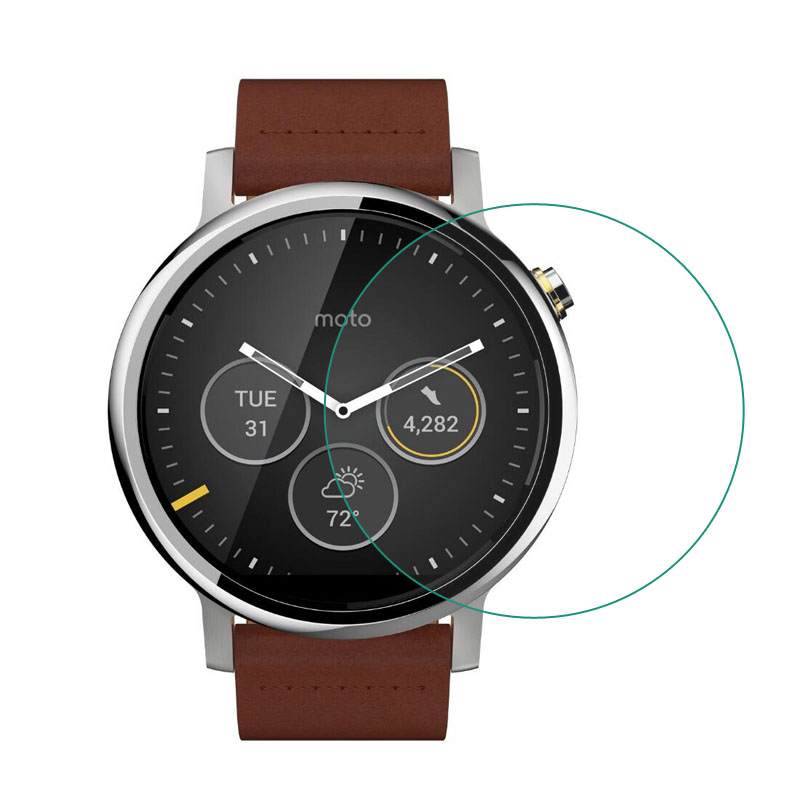 強化ガラス保護フィルムガードモトローラモト360 42ミリメ - Motorola Smartwatch Accessories のレビューと価格