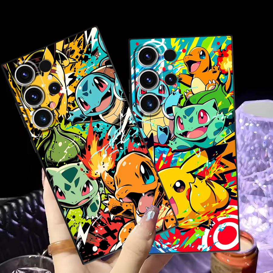 漫画風ホットポケモン柄スマホケース サムスン Galaxy  - Samsung Galaxy S24 のレビューと価格