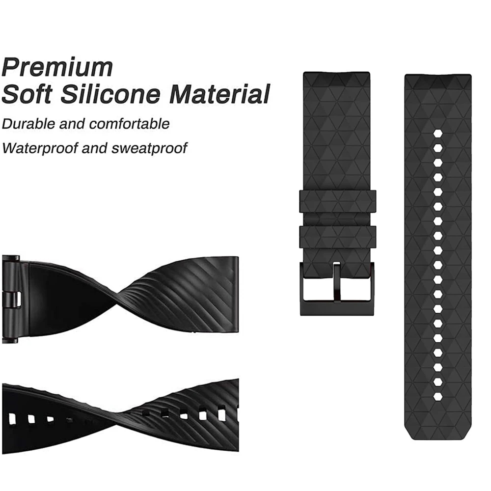 スント 9 バロ 9 スパルタンシリコンストラップスント 7 - Garmin Smartwatch Accessories のレビューと価格