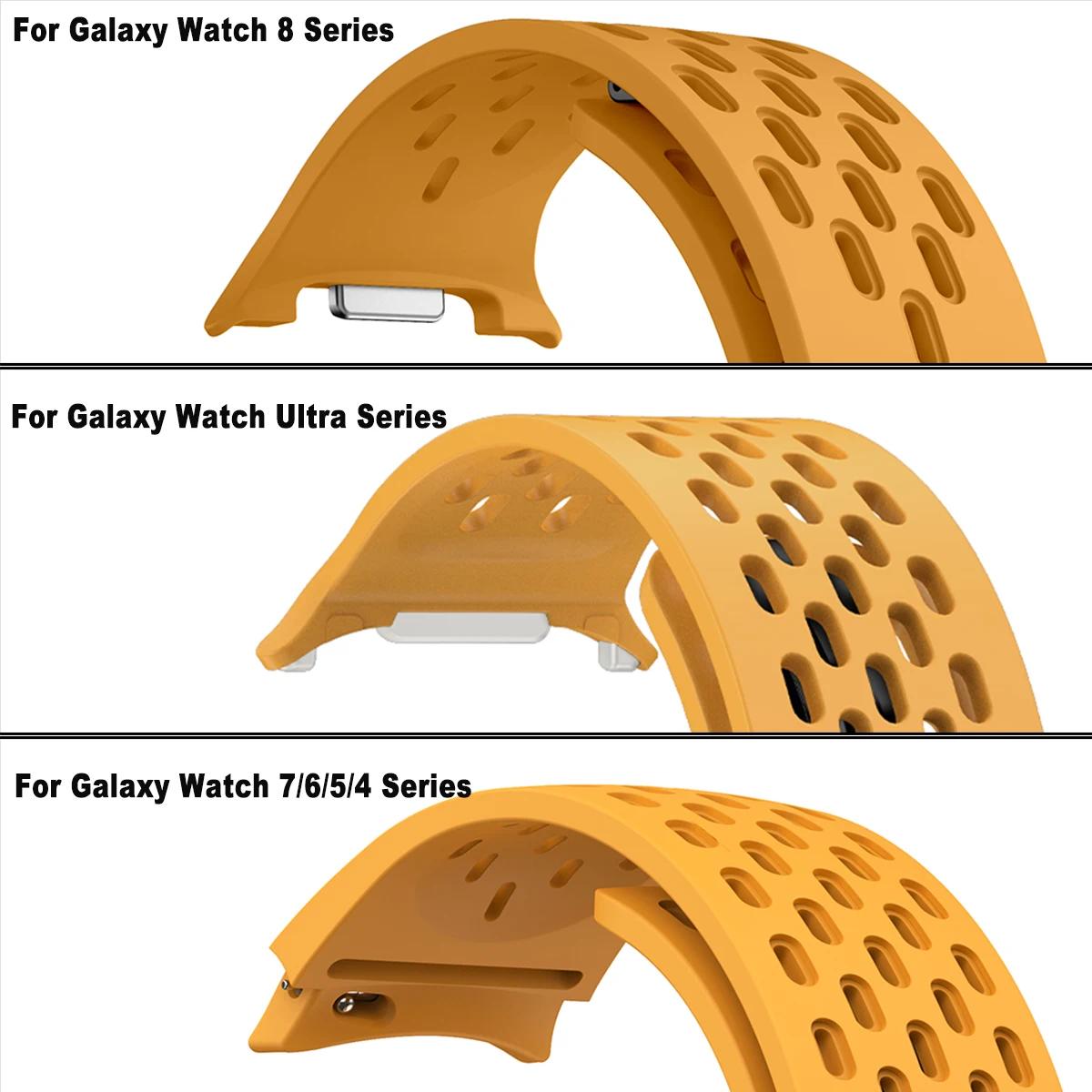 ギャップなしシリコン磁気ストラップ Samsung Gala - Accessories For Galaxy Watch 5 のレビューと価格