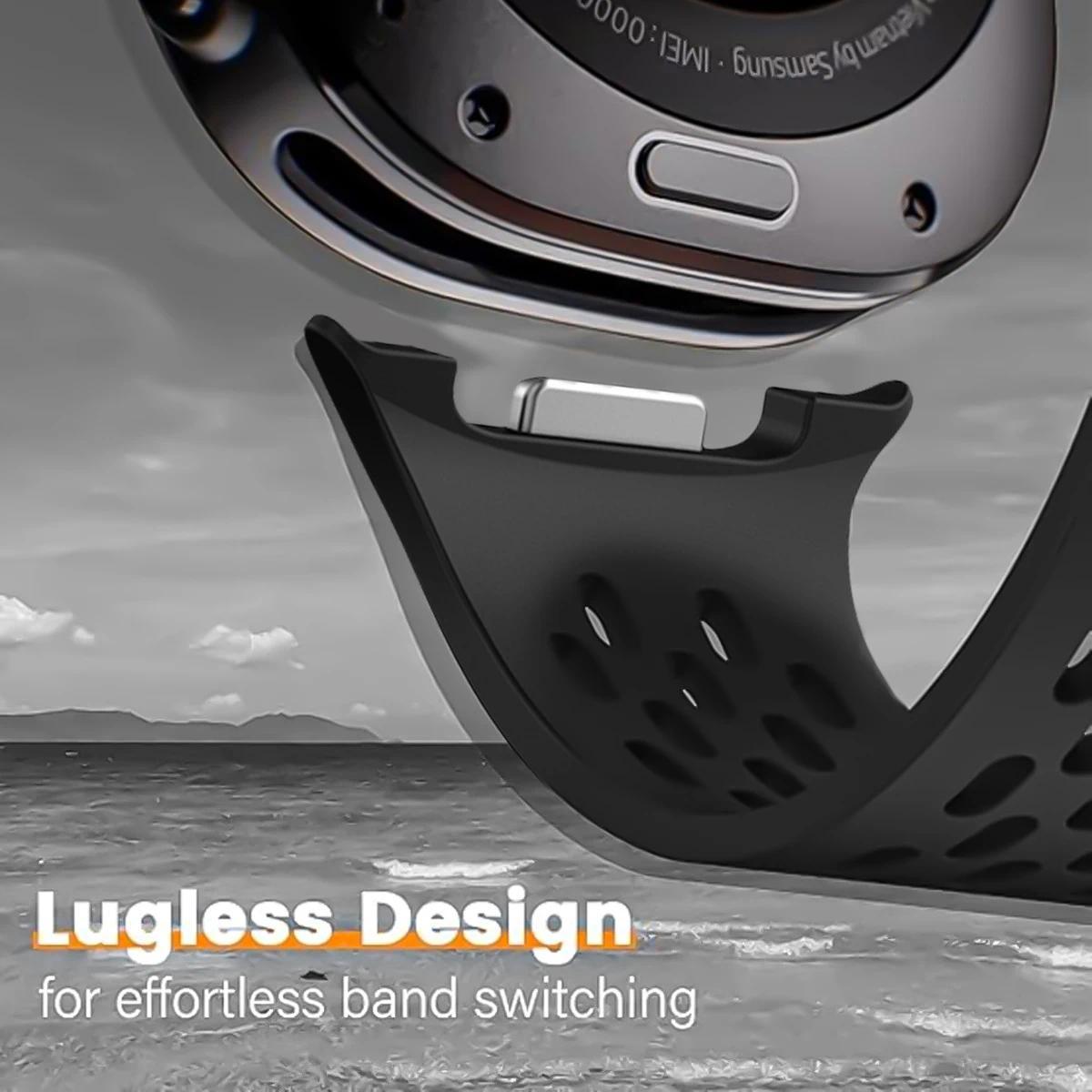 ギャップなしシリコン磁気ストラップ Samsung Gala - Accessories For Galaxy Watch 5 のレビューと価格