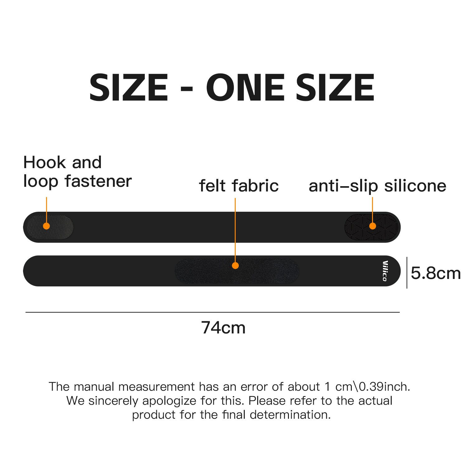 1個入り Vilico 膝蓋腱サポートストラップ、調節可能な - Rugged Sport Strap のレビューと価格