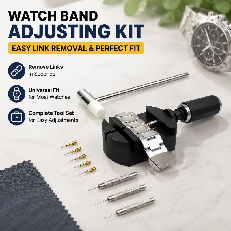 時計バンド取り外しキット、ストラップ交換用工具、ブレスレット - Tool Kit Strap Change のレビューと価格