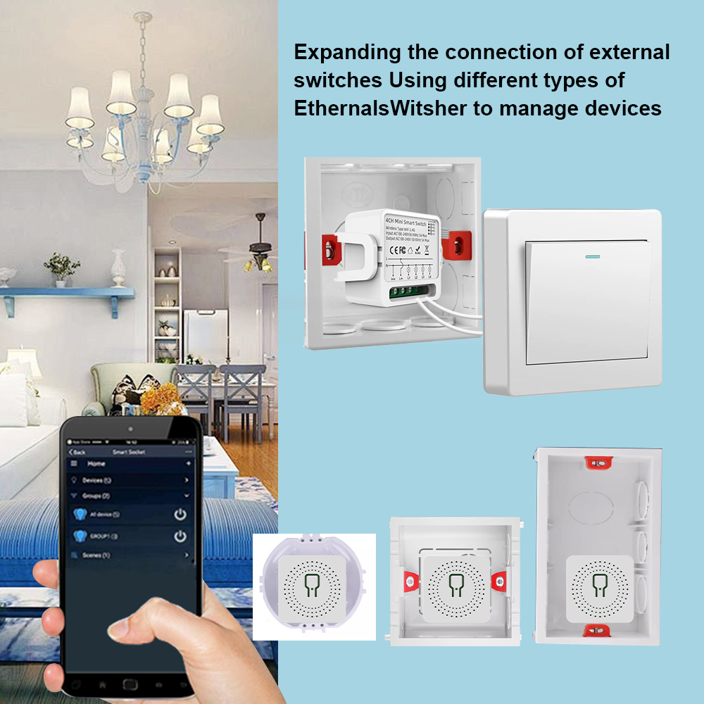 Tuya Zigbee 3.0 スマートスイッチ 1/2/3 - Smart Accessories のレビューと価格
