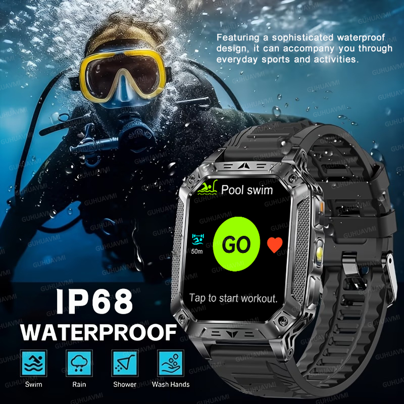 2026 TANK ミリタリーグレード 1400mAh バッ - Rugged Sport Strap のレビューと価格