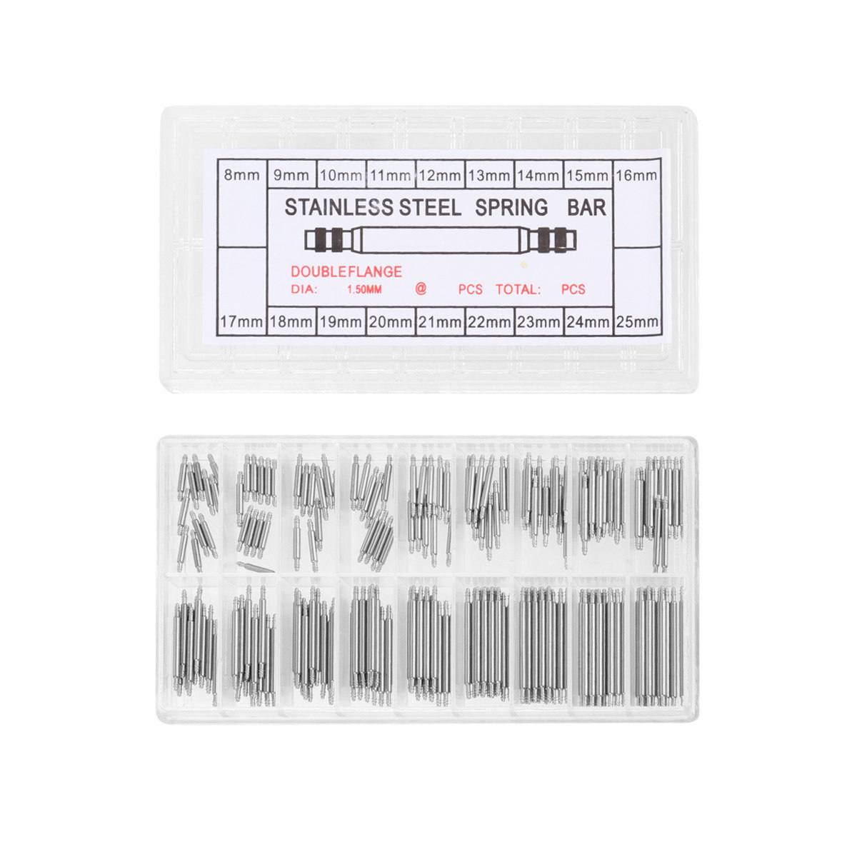 180個入りプレミアム時計バンド修理ツールキット スプリング - Tool Kit Strap Change のレビューと価格