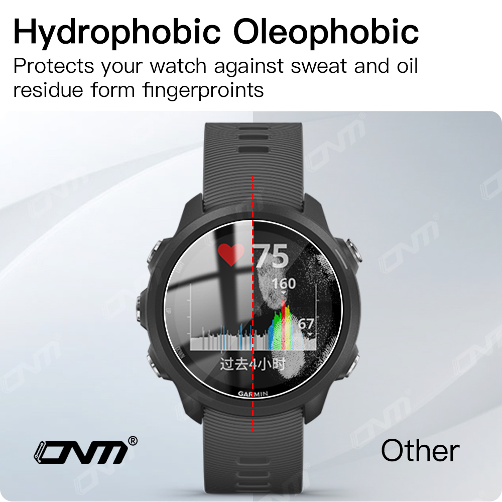 9H 強化ガラスガーミンフォアランナー 955 945 25 - Motorola Smartwatch Accessories のレビューと価格