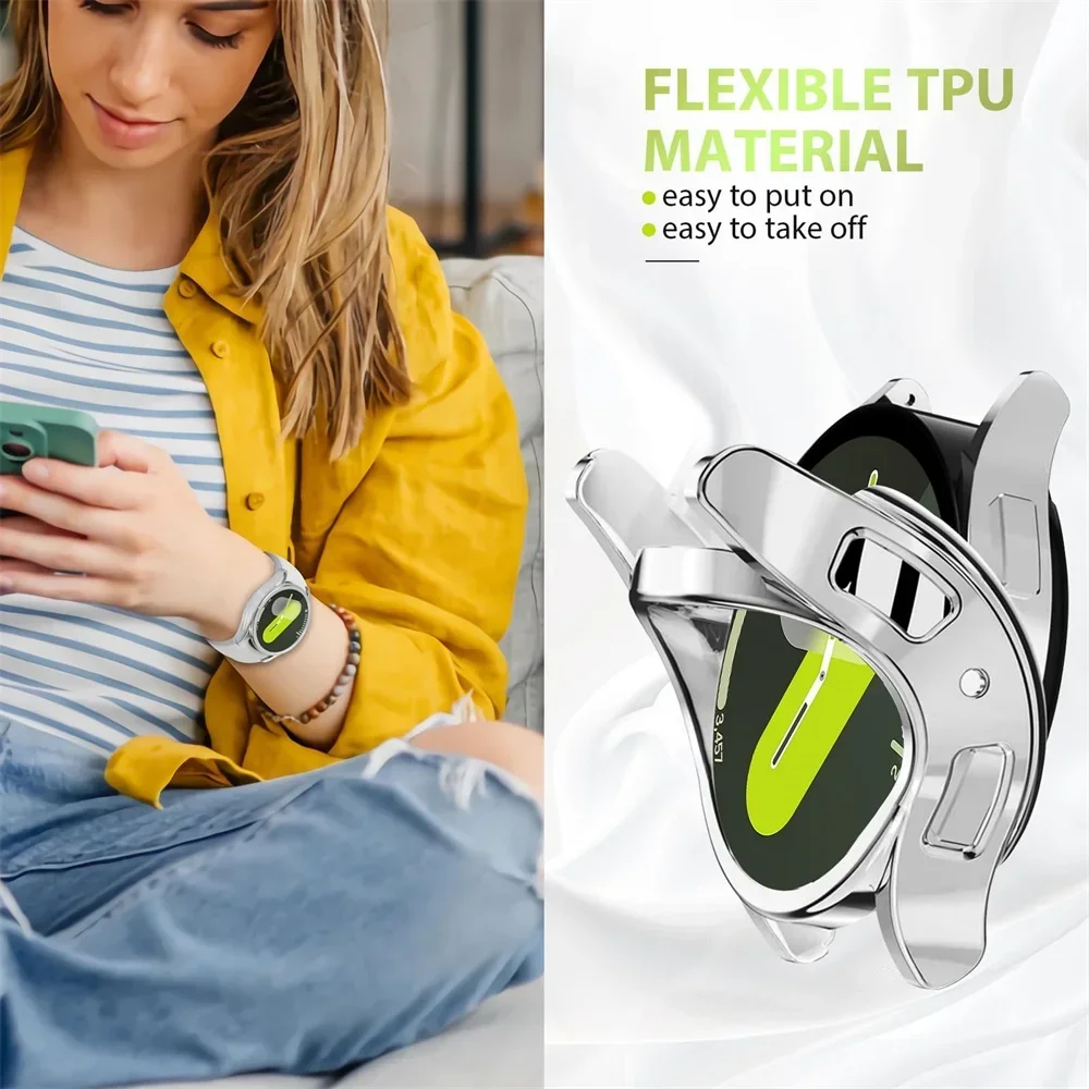1-4 個のケースサムスンギャラクシーウォッチ 4 5 6  - Accessories For Galaxy Watch 5 のレビューと価格