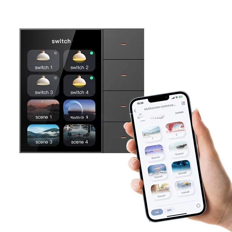 F3 Pro 3.5インチIPSタッチパネルスマートスイッチ - Smart Accessories のレビューと価格