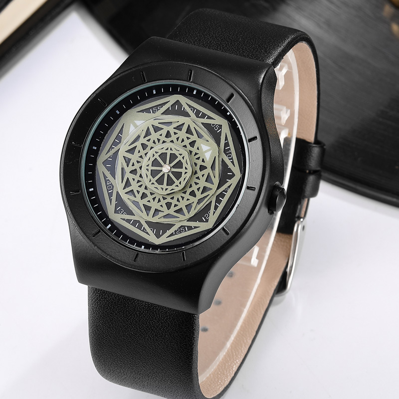 Geek-男性用ミニマリスト腕時計,クォーツウォッチ,レザー - Stainless Mesh Band のレビューと価格