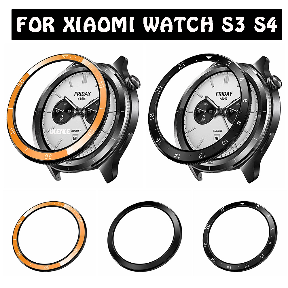 Xiaomi 腕時計 S4 S3 ベゼルリングカバースマート - Xiaomi Smartwatch S3 Accessories のレビューと価格