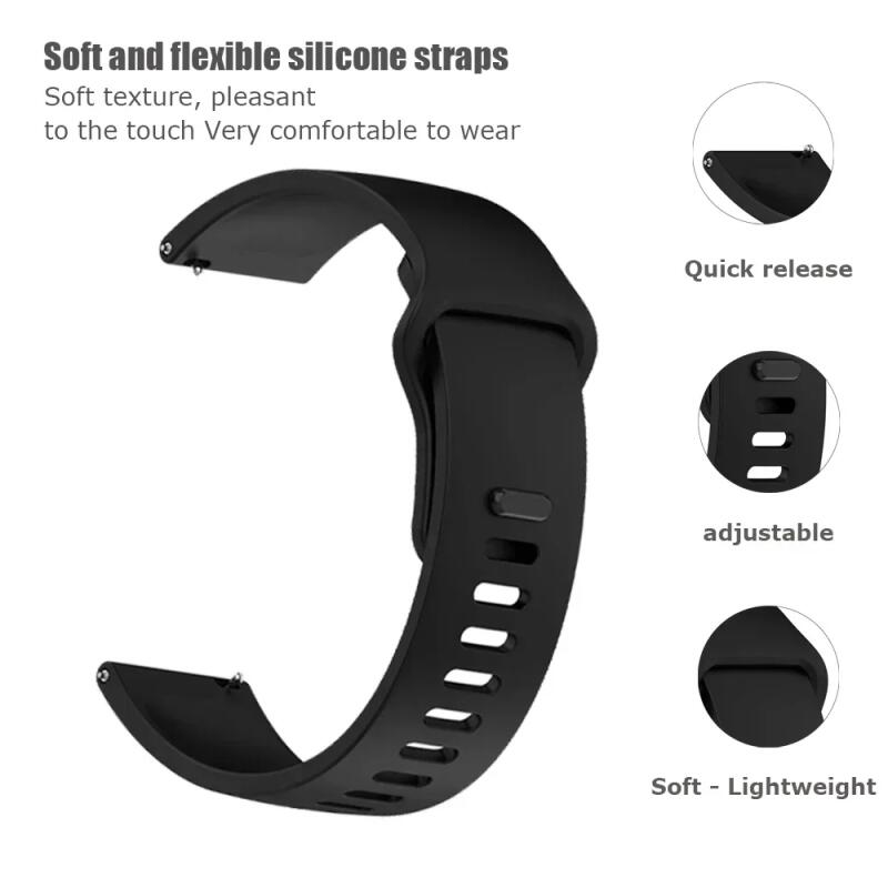 22 ミリメートル交換用ストラップ Xiaomi Watch - Xiaomi Smartwatch S3 Accessories のレビューと価格